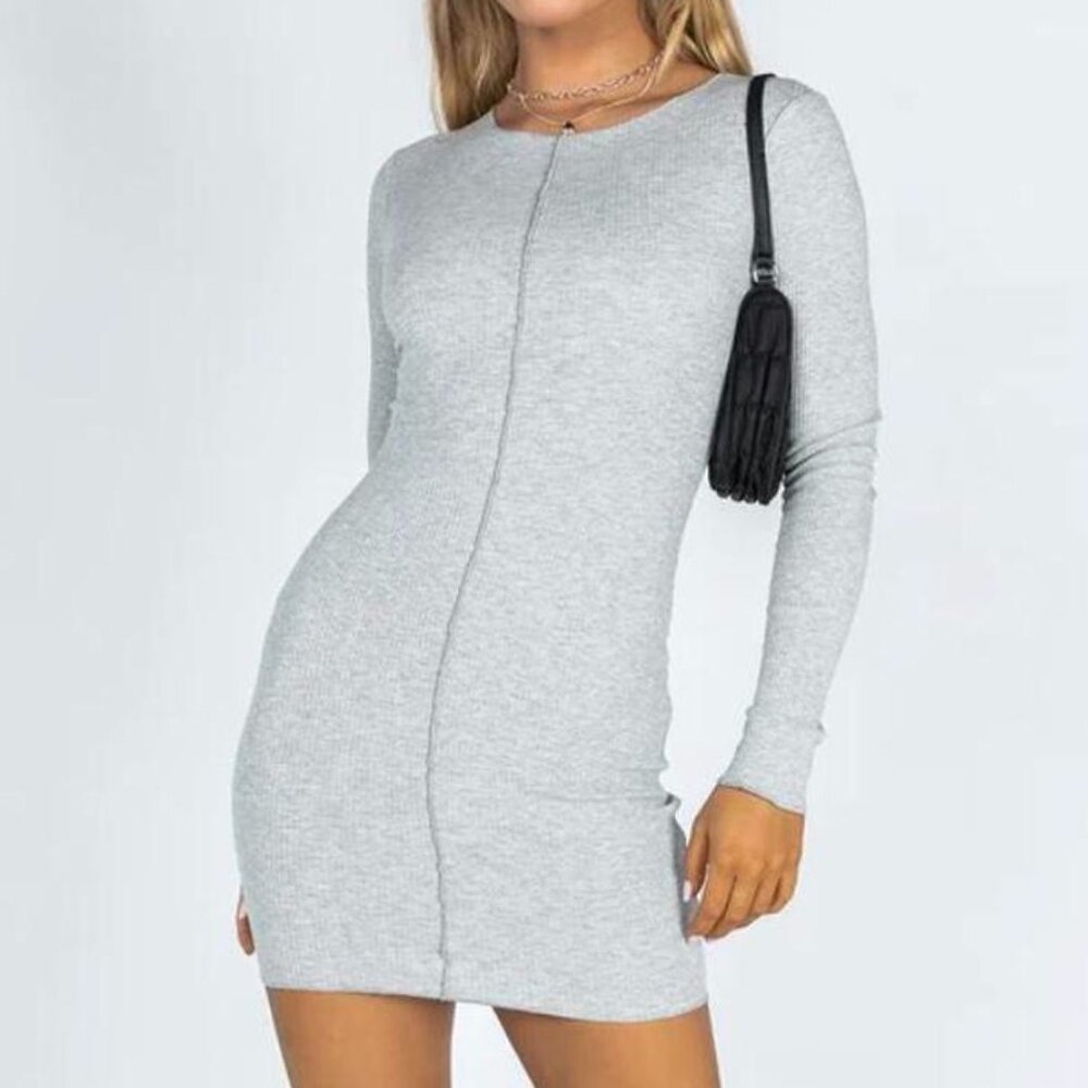 Princess Polly Ribbed Mini Dress